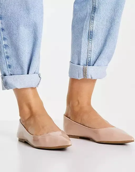 ASOS - Lucky Pointed Ballet Flats