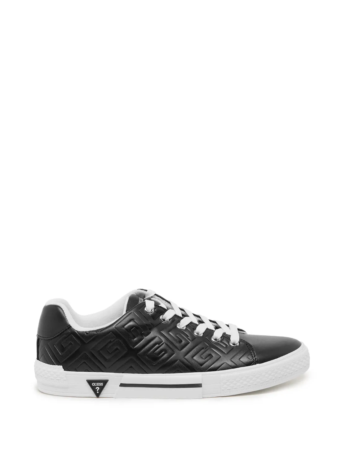 Black Munner Logo Low Top Sneakers