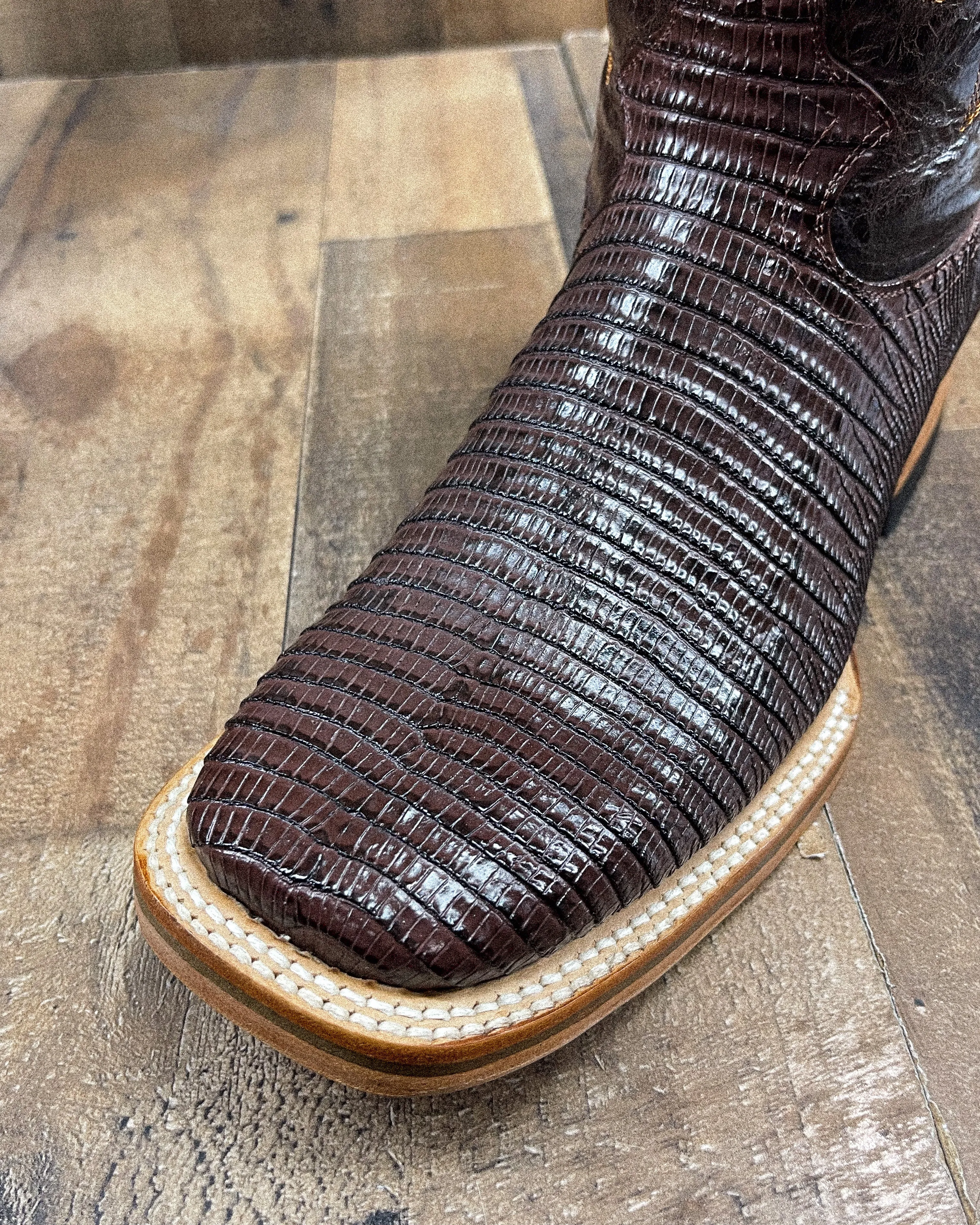 BROWN LIZARD | MEN SQUARE TOE COWBOY BOOTS