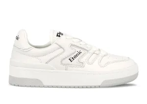 Etonic B481 sneakers in white leather and white outsole.