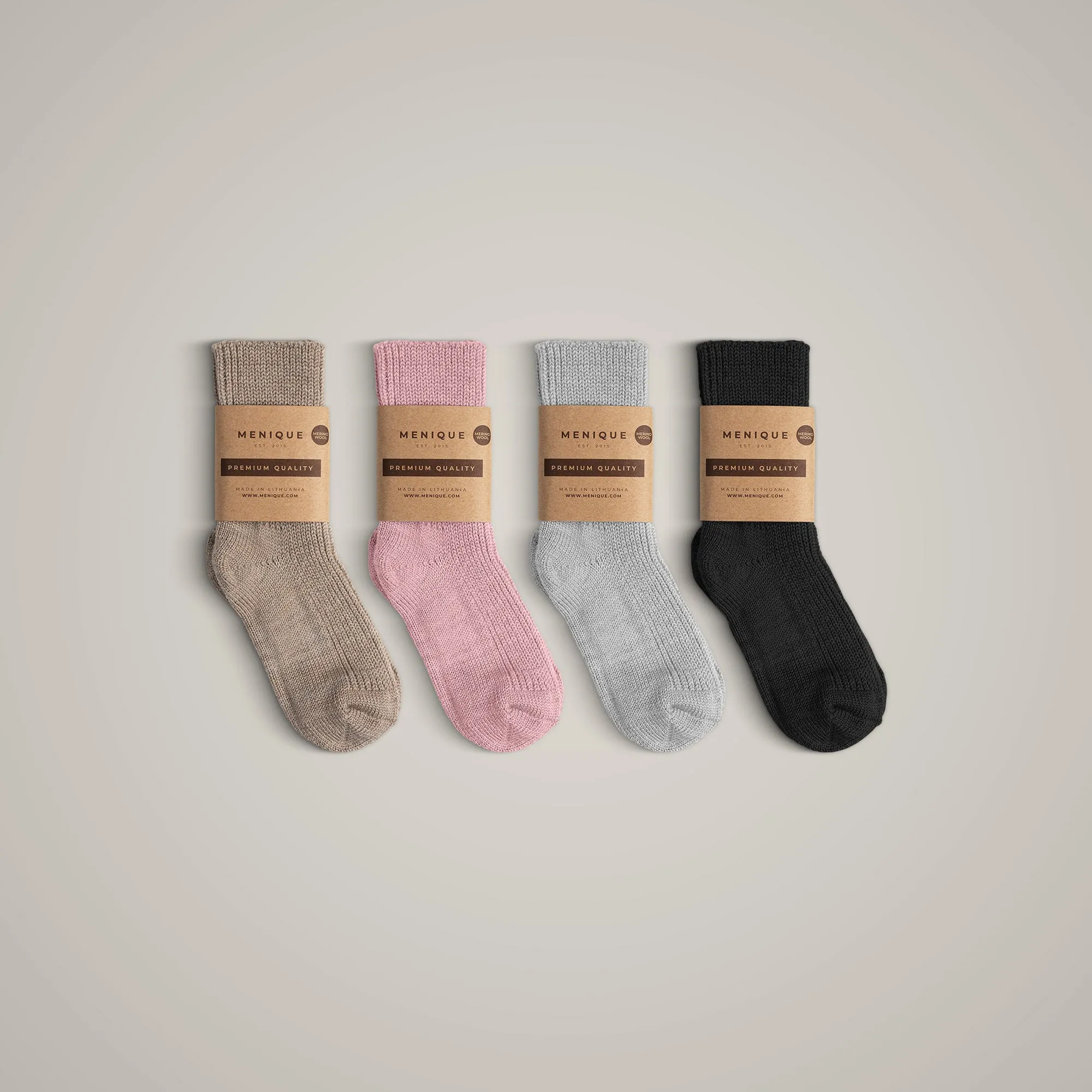 Kids' Merino Thick Rib Socks