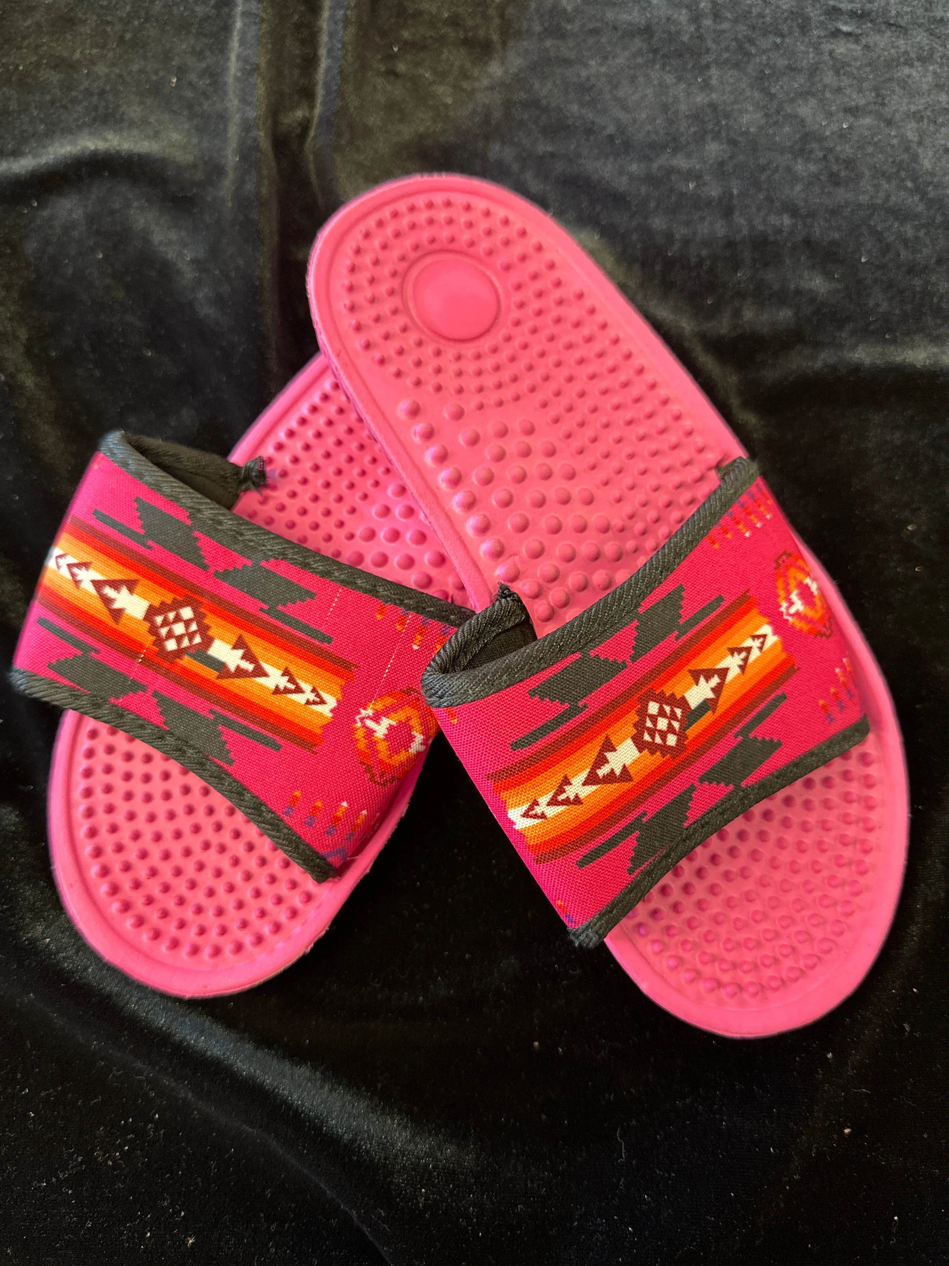 Ladies Floral Slides