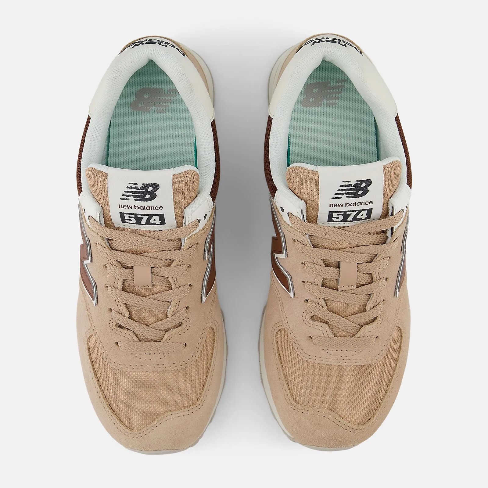 New Balance 574 - FLAT TAUPE/RICH OAK/TURTLEDOVE