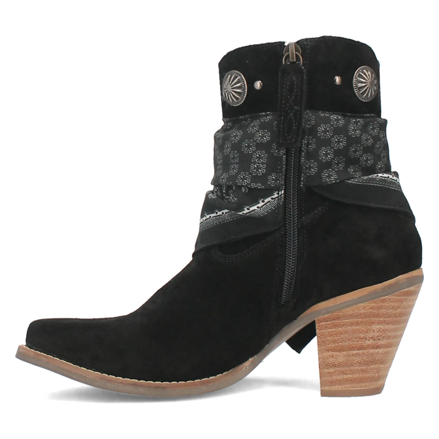 Online Exclusive | Dingo | Bandida Leather Boot in Black **PREORDER