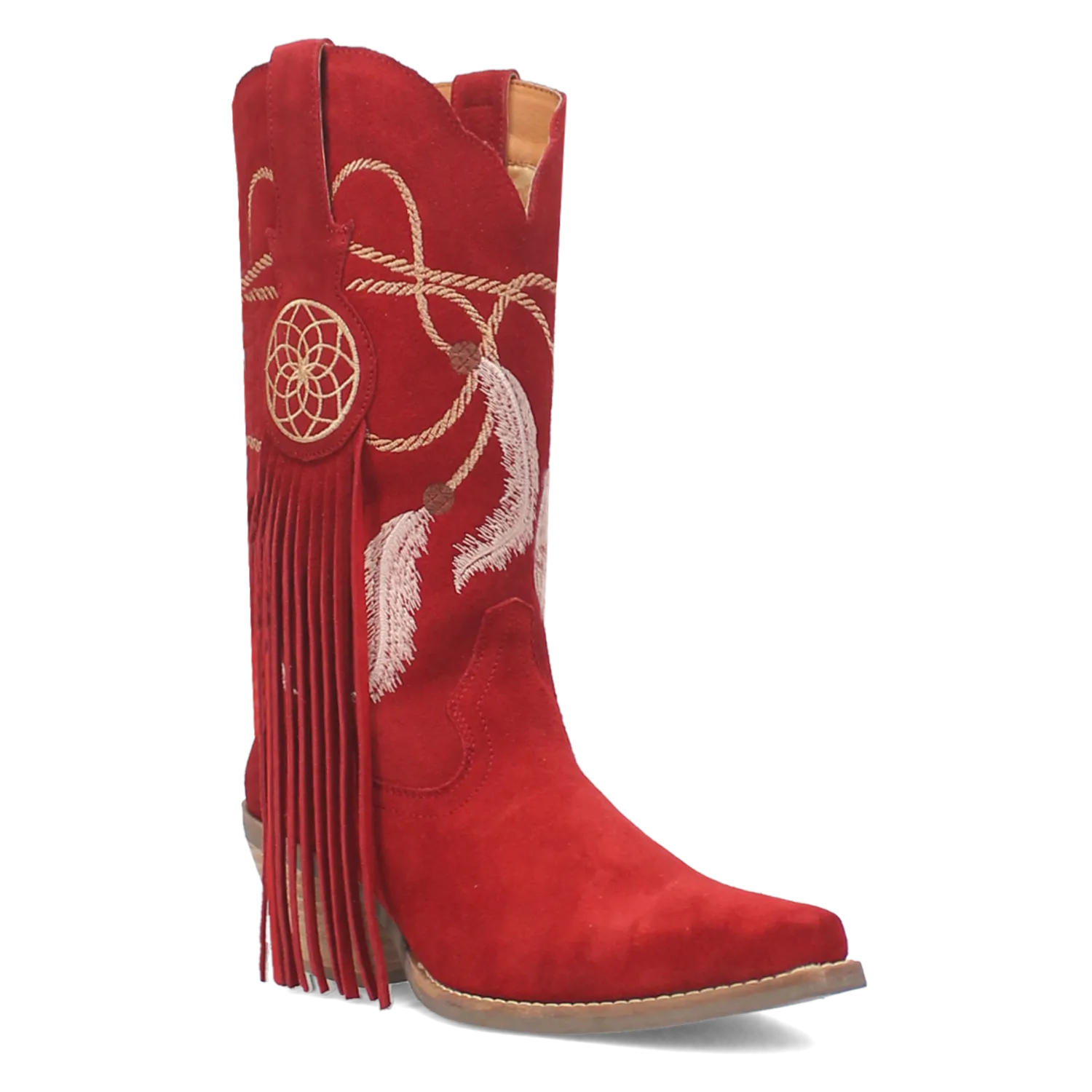 Online Exclusive | Dingo | Day Dream Leather Boot in Red **PREORDER