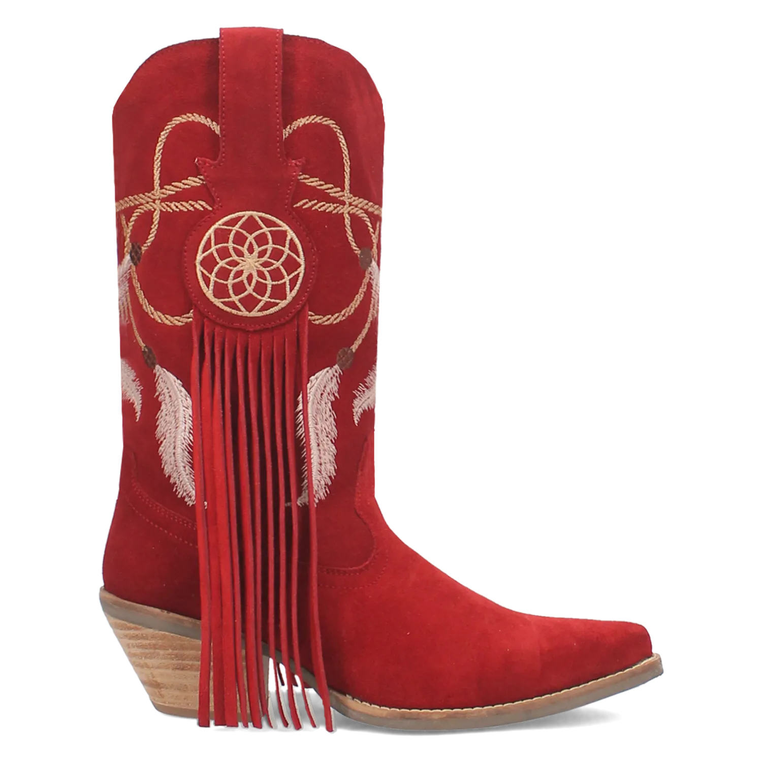 Online Exclusive | Dingo | Day Dream Leather Boot in Red **PREORDER