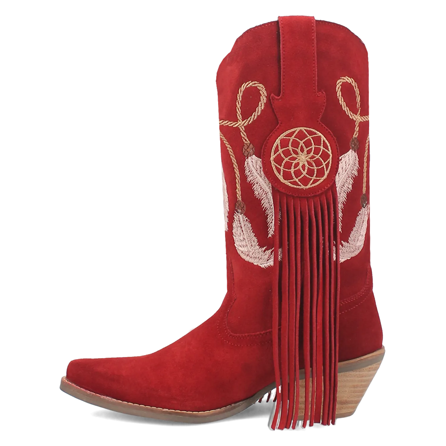 Online Exclusive | Dingo | Day Dream Leather Boot in Red **PREORDER