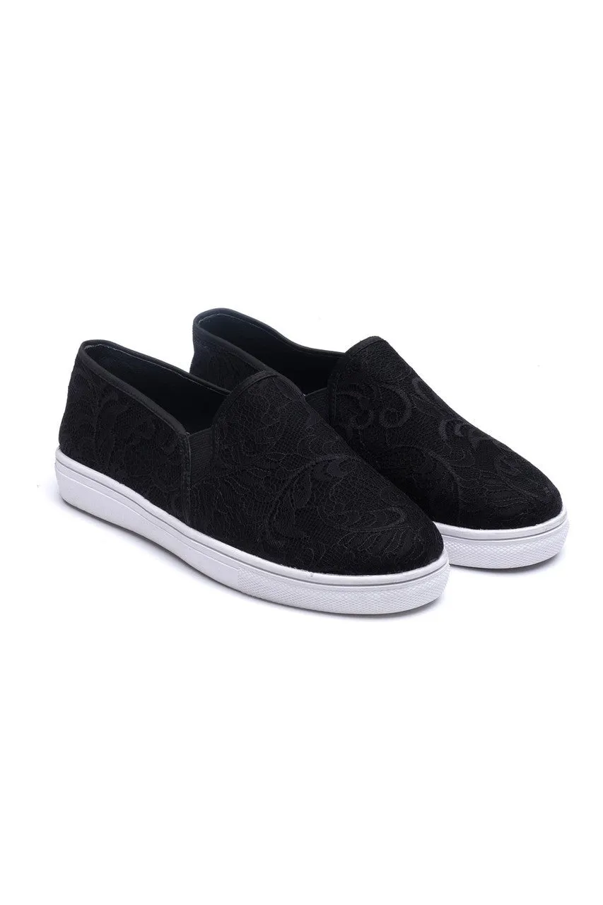 Plume Slip On Shoes