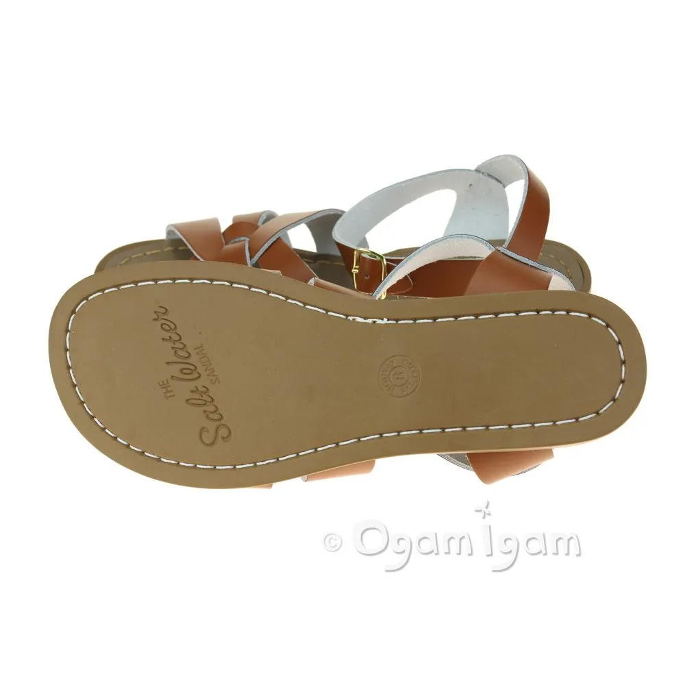 Salt-Water Original Womens Tan Sandal