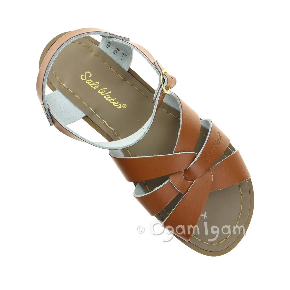 Salt-Water Original Womens Tan Sandal