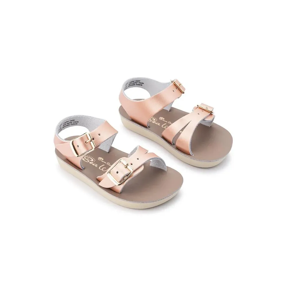 SALT WATER SUN-SAN SEA WEE SANDALS- ROSE GOLD