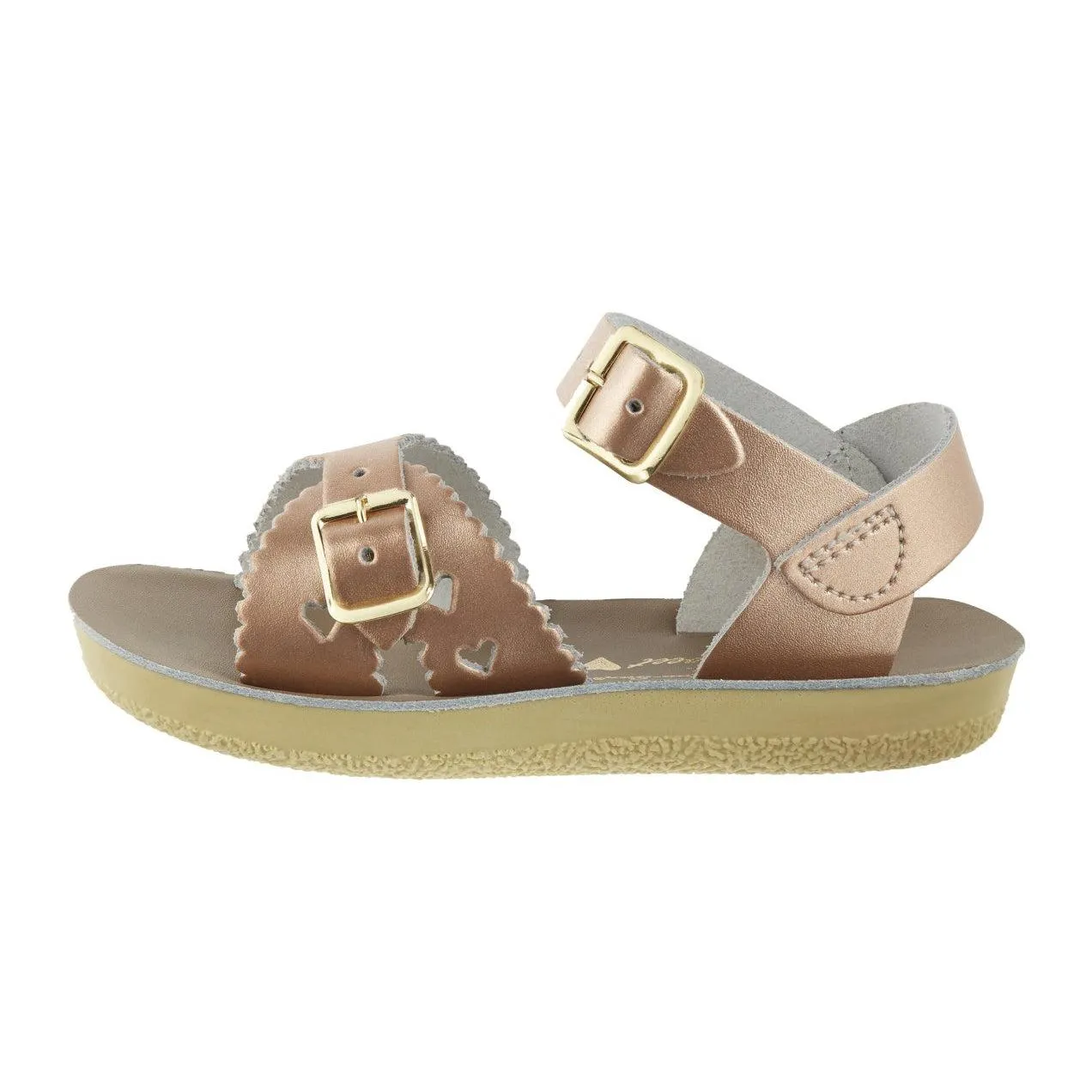 Saltwater Sweetheart Premium Sandals - Rose Gold - Kids