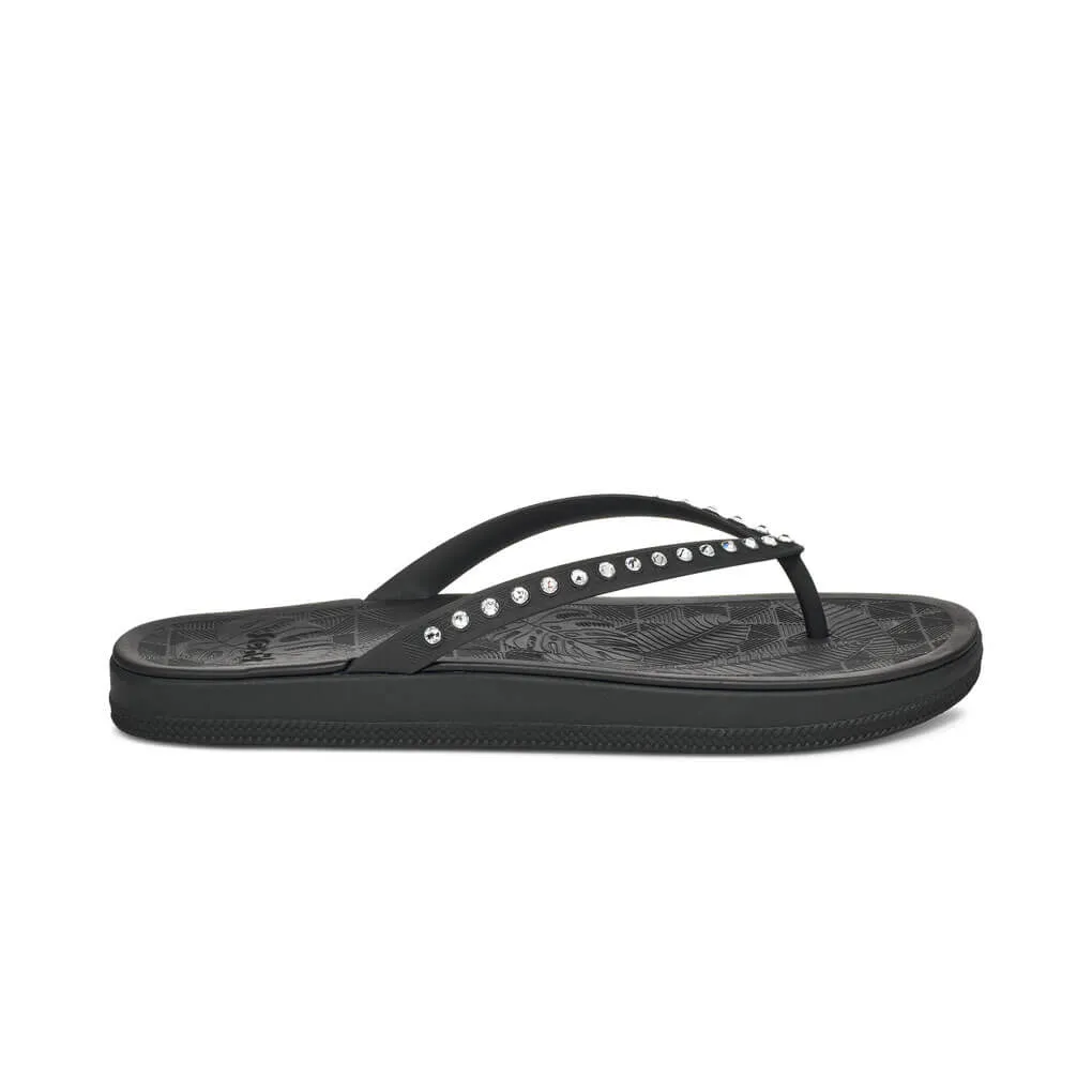 Sanuk Womens Funshine Gem Sandals - Black