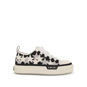 Stars Court Low Canvas Sneaker in Black