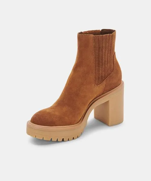 The Caster H20 Booties by Dolce Vita - Camel Suede