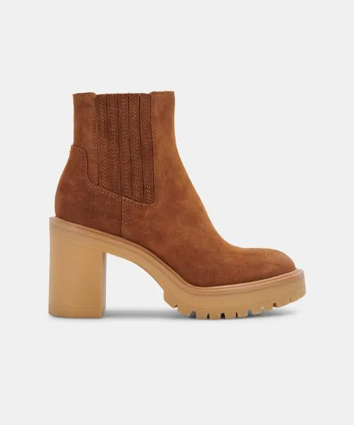 The Caster H20 Booties by Dolce Vita - Camel Suede