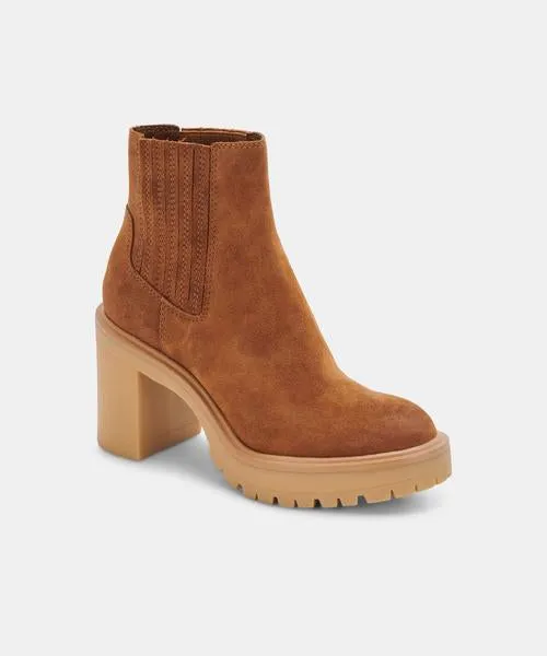 The Caster H20 Booties by Dolce Vita - Camel Suede