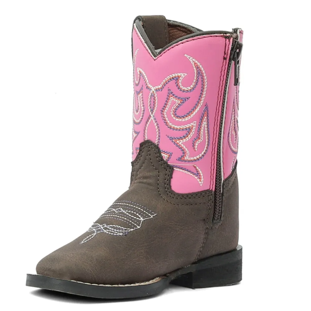 TuffRider Toddler Voyageurs Square Toe Western Boot