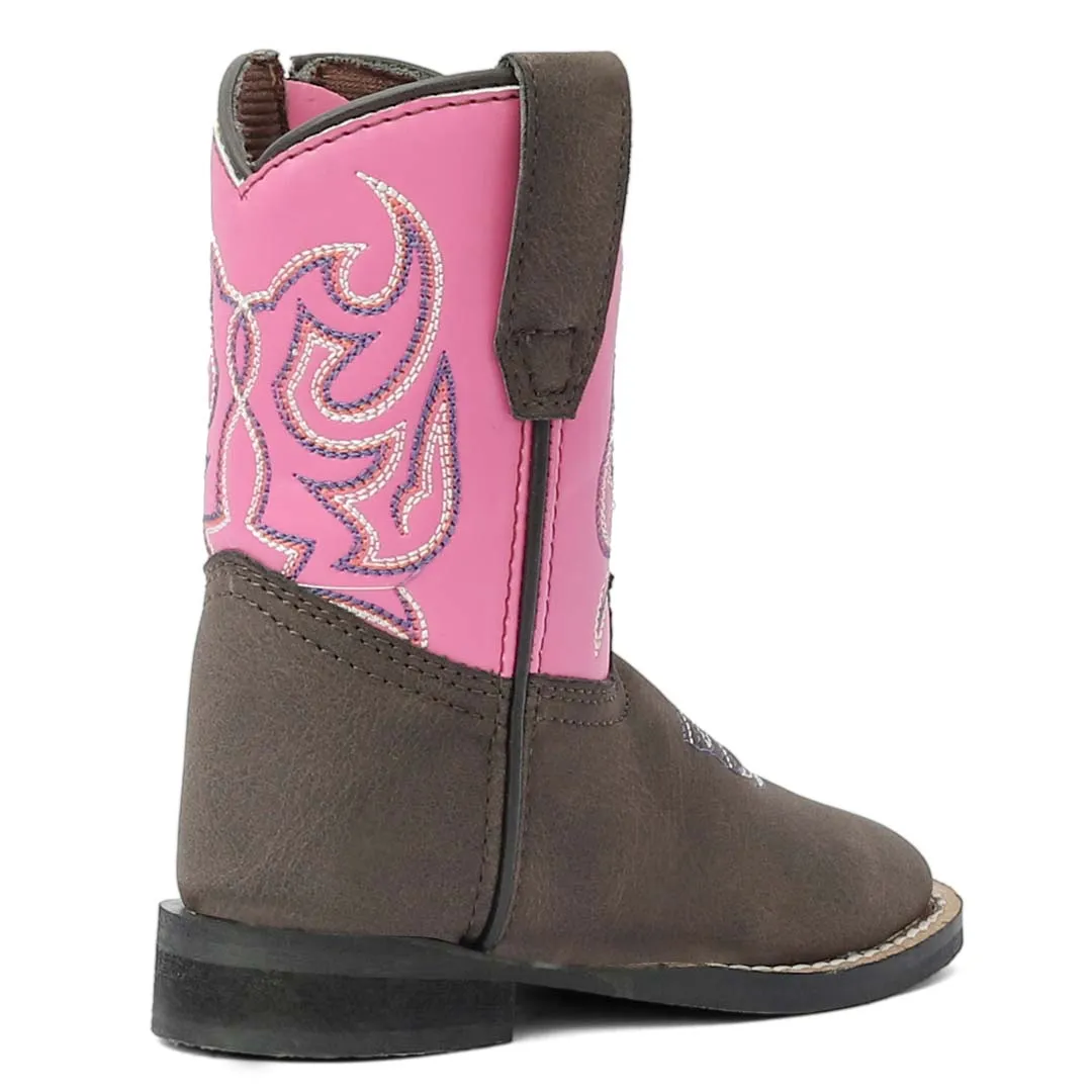 TuffRider Toddler Voyageurs Square Toe Western Boot