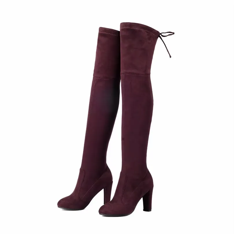 USS Shoes Anais Women's Over The Knee Boots